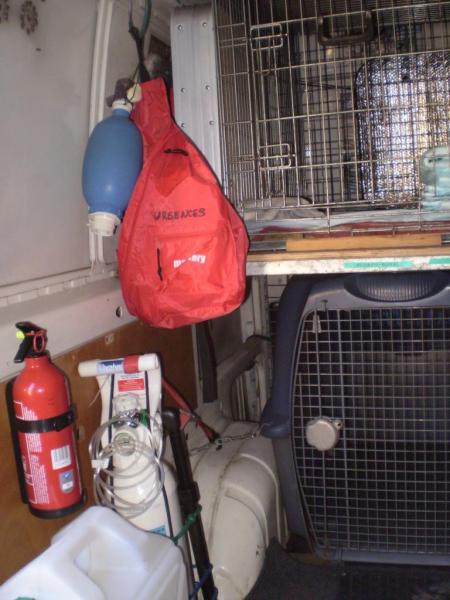 intérieur ambulance